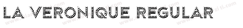 La Veronique Regular字体转换